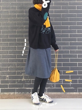 「North Object（ノースオブジェクト）のアイテム（ワンピース/ドレス）」を使った、zeeeeeさん（レディース・158cm）の秋コーディネート