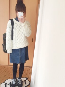 「WEARISTAクリスマスデートコーデ」｜⁑⁑ぁぃ⁑⁑さん（レディース・157cm）の冬コーディネート