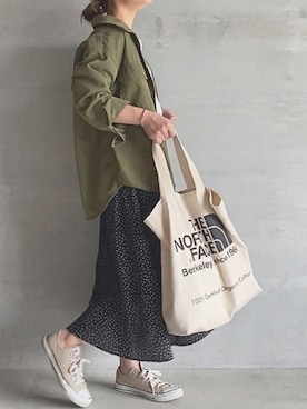 「URBAN RESEARCH（アーバンリサーチ）のアイテム（ミリタリージャケット）」を使った、⁑⁑ぁぃ⁑⁑さん（レディース・157cm）の春コーディネート