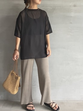 ⁑⁑ぁぃ⁑⁑さん（レディース・157cm）の夏コーディネート