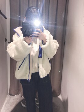 あやのさん（レディース・155cm）の冬コーディネート