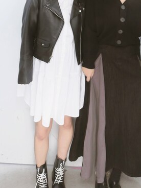 あやのさん（レディース・157cm）の秋コーディネート