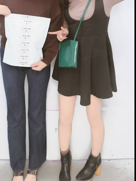 あやのさん（レディース・158cm）の秋コーディネート