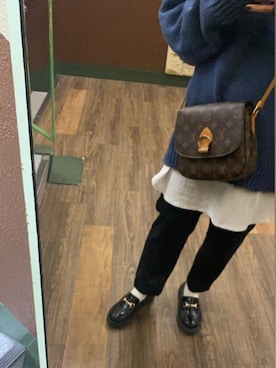 あやのさん（レディース・158cm）の冬コーディネート