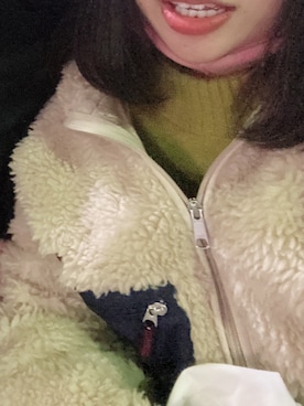 あやのさん（レディース・156cm）の冬コーディネート