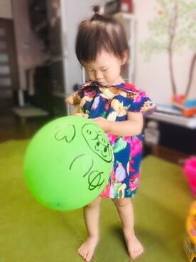 「present（プレゼント）のアイテム（ワンピース/ドレス）」を使った、はなこさん（レディース・171cm）の夏コーディネート