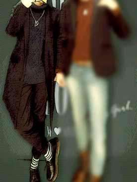 たまさん（メンズ・162cm）の冬コーディネート