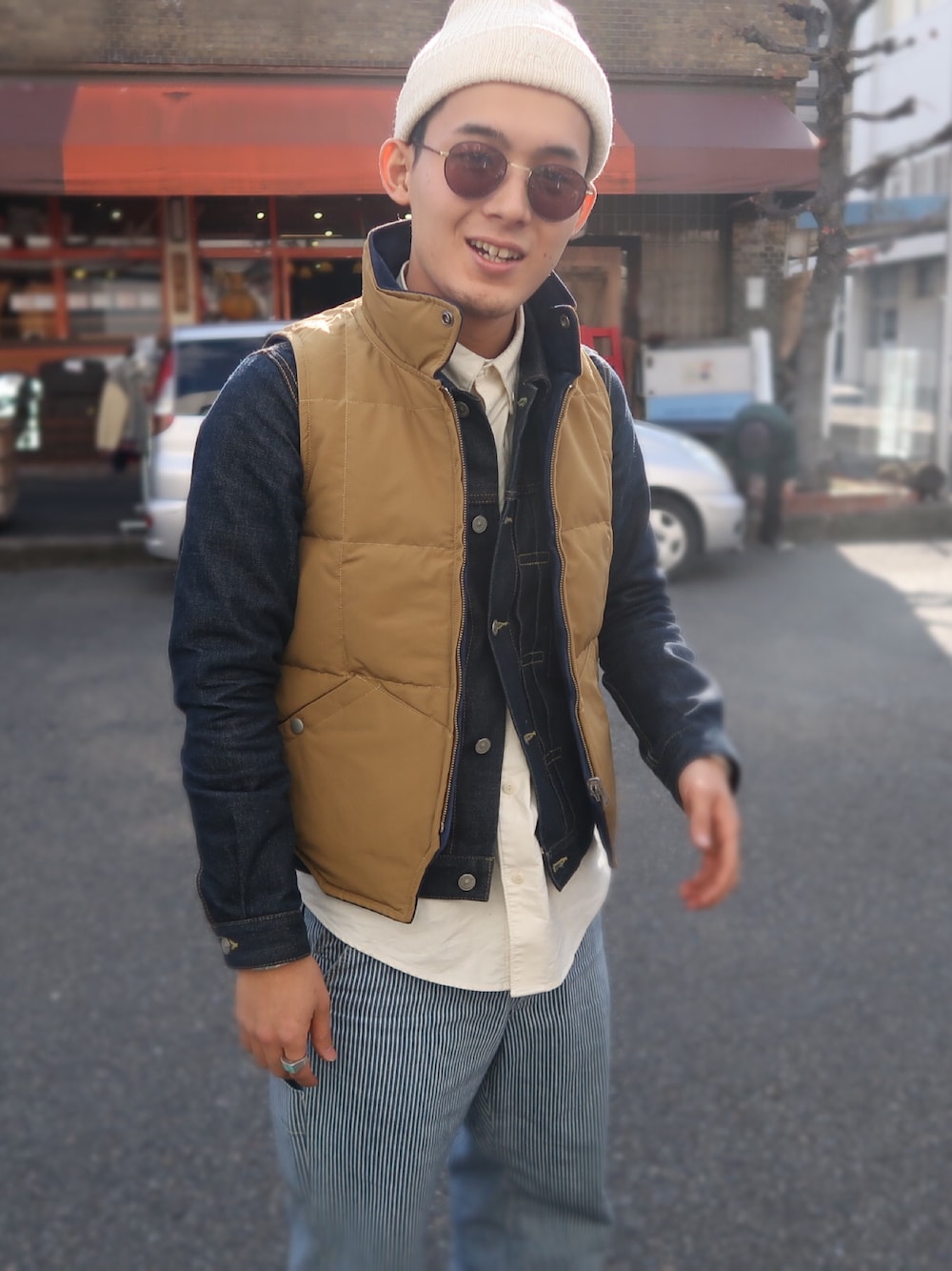 名作！アナクロノーム　６０／４０クロス　リバーシブルベスト 名作！アナクロノーム 60／40クロス リバーシブルベスト｜名作