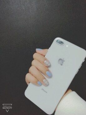 「不晓得のアイテム（Hand care / Hand creams、ブルー系）」を使った、大瑶NIUNIUさん（レディース）の冬コーディネート