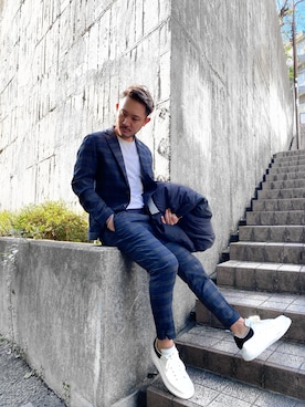 「#Re:room（リルーム）のアイテム」を使った、Yoshinori.Uさん（メンズ・172cm）の秋コーディネート