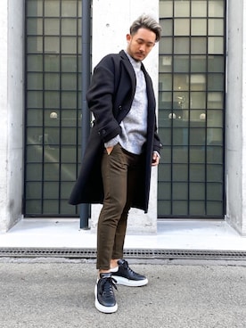 「Alexander McQueen」｜Yoshinori.Uさん（メンズ・172cm）の冬コーディネート