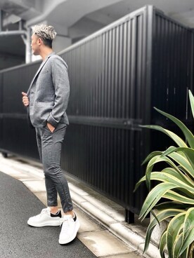 「Alexander McQueen」｜Yoshinori.Uさん（メンズ・172cm）の冬コーディネート