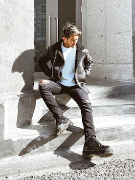 「#Re:room（リルーム）のアイテム」を使った、Yoshinori.Uさん（メンズ・172cm）の春コーディネート