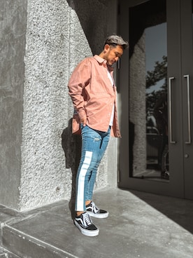 「#Re:room（リルーム）のアイテム」を使った、Yoshinori.Uさん（メンズ・172cm）の春コーディネート