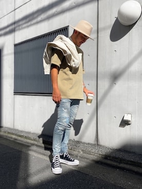 「#Re:room（リルーム）のアイテム」を使った、Yoshinori.Uさん（メンズ・172cm）の春コーディネート