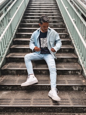 「#Re:room（リルーム）のアイテム」を使った、Yoshinori.Uさん（メンズ・172cm）の秋コーディネート