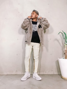 「#Re:room（リルーム）のアイテム」を使った、Yoshinori.Uさん（メンズ・172cm）の冬コーディネート