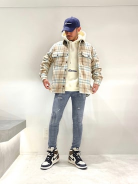 「#Re:room（リルーム）のアイテム」を使った、Yoshinori.Uさん（メンズ・172cm）の冬コーディネート