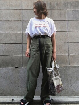 MIHOさん（レディース・152cm）の夏コーディネート