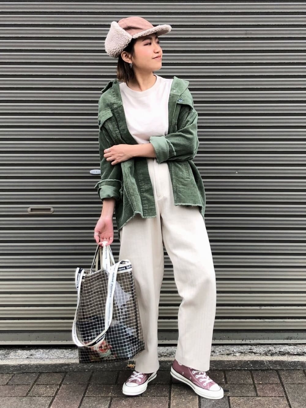 TODAYFUL（トゥデイフル）の「ヘリンボーンテーパードパンツ（その他  