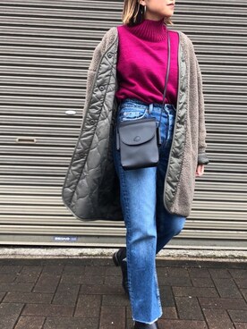 MIHOさん(レディース・152cm)の冬コーディネート