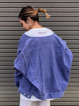 「SaaCha（サーチャ）のアイテム」を使った、MIHOさん（レディース・152cm）の秋コーディネート