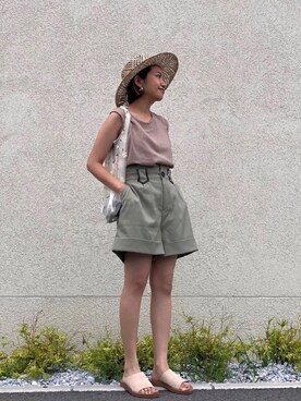 MIHOさん（レディース・152cm）の夏コーディネート