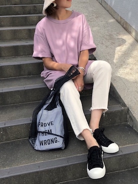 MIHOさん（レディース・152cm）の夏コーディネート