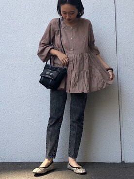 MIHOさん(レディース・152cm)の秋コーディネート