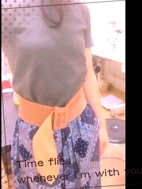 「アパレル」｜g-u-m..36さん（レディース・152cm）の夏コーディネート