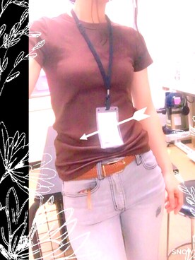 「アパレル」｜g-u-m..36さん（レディース・152cm）の夏コーディネート