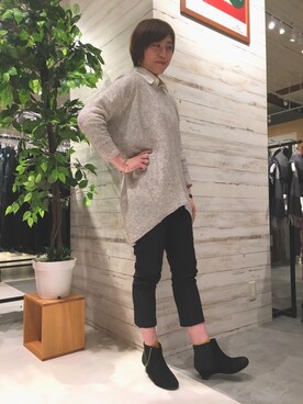 「Sala Sally（サラ　サリー）のアイテム」を使った、GRAND GLOBAL松本店さん（メンズ・175cm）の冬コーディネート