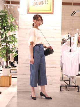 「Sala Sally（サラ　サリー）のアイテム」を使った、GRAND GLOBAL松本店さん（レディース・165cm）の夏コーディネート