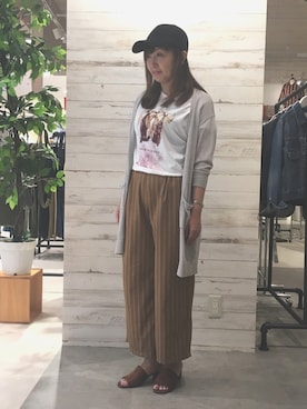 「HVC」｜GRAND GLOBAL松本店さん（メンズ・175cm）の夏コーディネート