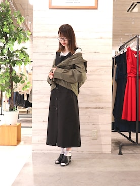 「Sala Sally（サラ　サリー）のアイテム」を使った、GRAND GLOBAL松本店さん（レディース・160cm）の秋コーディネート