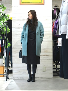 「Sala Sally（サラ　サリー）のアイテム」を使った、GRAND GLOBAL松本店さん（レディース・170cm）の冬コーディネート