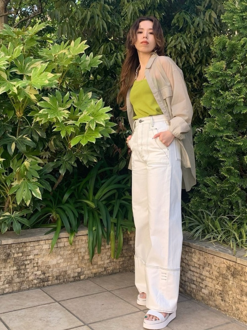 UN3D.（アンスリード）の「シアーカーゴシャツ（シャツ/ブラウス