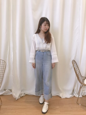 Polly Laiさん（レディース・163cm）の春コーディネート