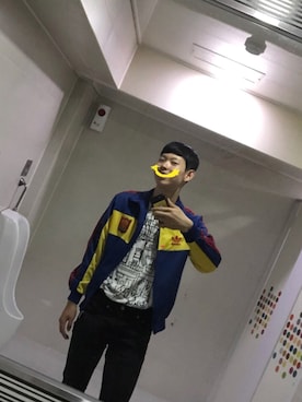 「model」｜「アイテム（ジャケット/アウター）」を使った、Calleeさん（メンズ・179cm）の秋コーディネート