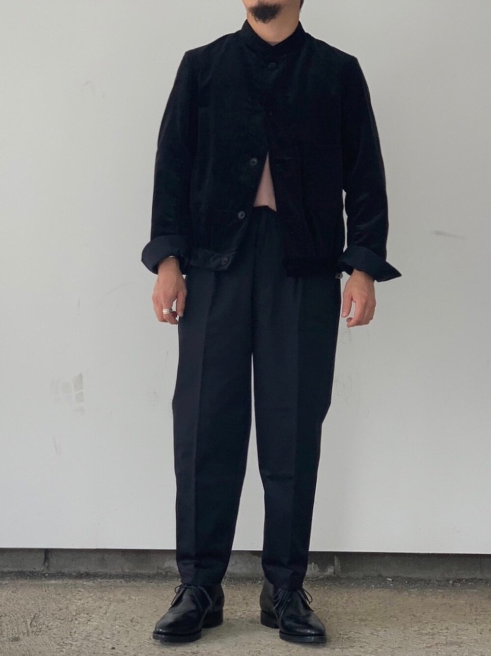Scye（サイ）の「SCYE / Cotton Corduroy Stand Collar Work Jacket