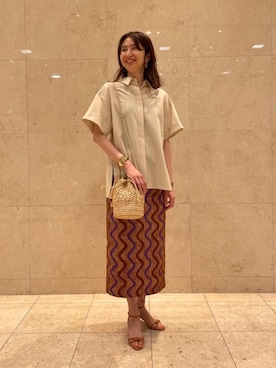 松下　由貴さん（レディース・168cm）の春コーディネート