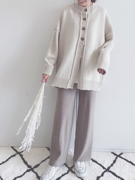 「earthWEB限定」｜このみさん（レディース・164cm）の秋コーディネート