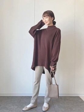 このみさん（レディース・164cm）の冬コーディネート