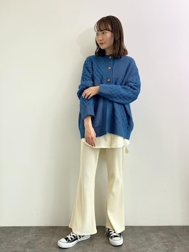 「earthWEB限定」｜このみさん（レディース・164cm）の冬コーディネート