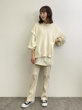 「earthWEB限定」｜このみさん（レディース・164cm）の冬コーディネート