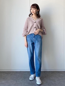 「earthWEB限定」｜このみさん（レディース・164cm）の春コーディネート