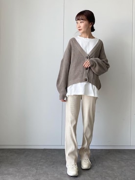 「earthWEB限定」｜このみさん（レディース・164cm）の春コーディネート
