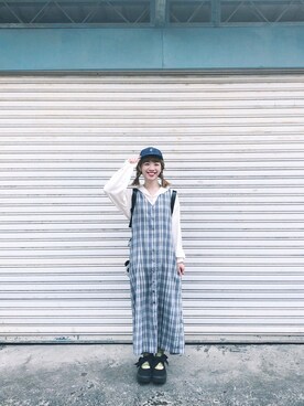 「Provocateur /// 煽動者（プログォケイター）のアイテム」を使った、Yuly🐼さん（レディース・158cm）の春コーディネート