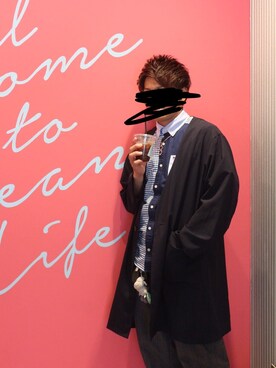 「HARE（ハレ）のアイテム（その他アウター）」を使った、hiromasaさん（メンズ・172cm）の春コーディネート