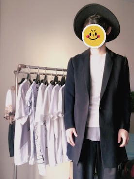 「STUDIOUS（ステュディオス）のアイテム（帽子）」を使った、かずきさん（メンズ・174cm）の春コーディネート